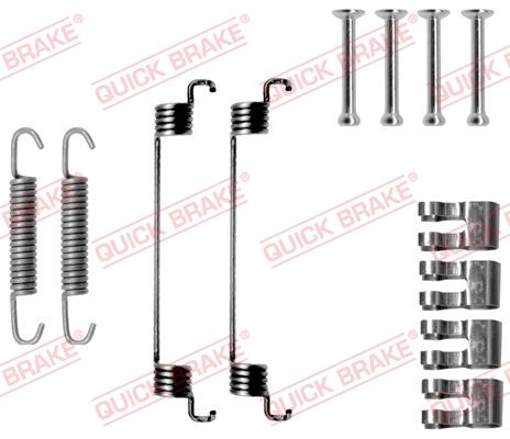 QUICK BRAKE Комплектующие, тормозная колодка 105-0783